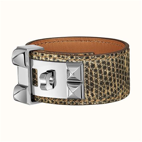 collier gucci chien|Hermés Brown Leather Collier de Chien 24 Tattoo Bracelet.